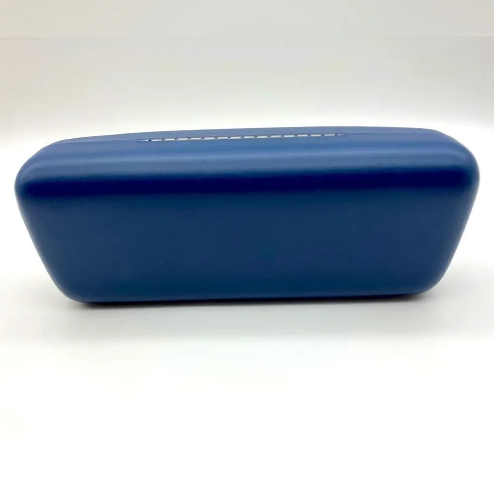 Lacoste Dark Blue Hard Clamshell Sunglasses Case NWOT